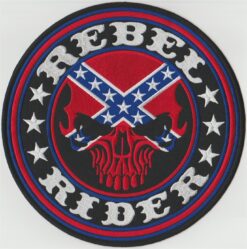 Rebel Rider stoffen opstrijk patch