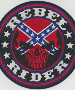 Rebel Rider stoffen opstrijk patch