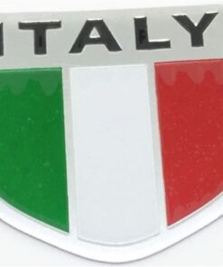 Plaque en aluminium de l'Italie