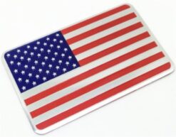USA vlag Aluminium plaatje