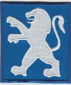 Peugeot stoffen opstrijk patch