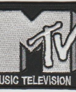 MTV Music Television Applikation zum Aufbügeln