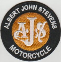 AJS Albert John Stevens Applikation zum Aufbügeln