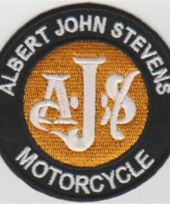 AJS Albert John Stevens Applique fer sur patch