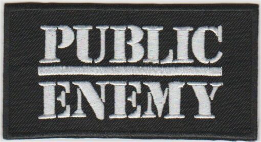 Public Enemy stoffen opstrijk patch