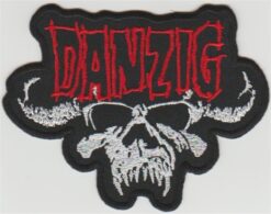 Danzig stoffen opstrijk patch