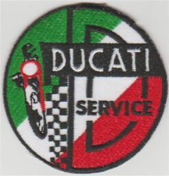 Ducati Service stoffen opstrijk patch