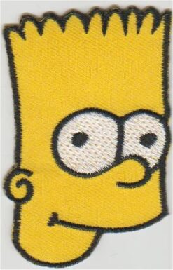 Bart Simpson stoffen opstrijk patch