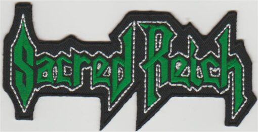 Sacred Reich stoffen opstrijk patch