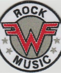 Rock Weezer Music stoffen opstrijk patch