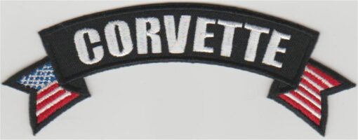 Chevrolet Corvette Applikation zum Aufbügeln
