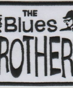 The Blues Brothers stoffen opstrijk patch