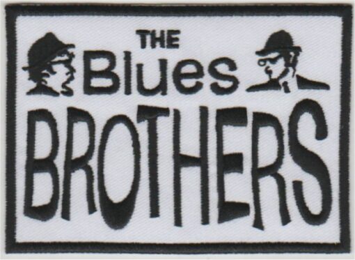 The Blues Brothers stoffen opstrijk patch