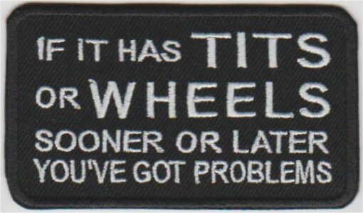 If it has.. stoffen opstrijk patch