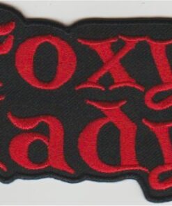 Foxy Lady stoffen opstrijk patch