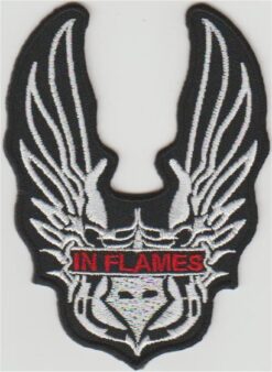 In Flames Applique Fer Sur Patch
