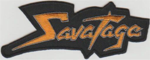 Savatage stoffen opstrijk patch