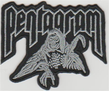 Pentagram stoffen opstrijk patch