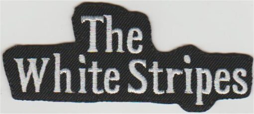 The White Stripes stoffen opstrijk patch