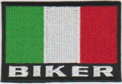 Italian Biker stoffen opstrijk patch