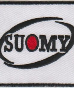 Suomy stoffen opstrijk patch