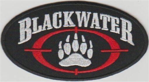 Blackwater Applikation zum Aufbügeln