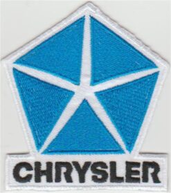 Chrysler stoffen opstrijk patch
