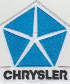 Chrysler stoffen opstrijk patch