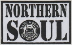 Northern Soul Applikation zum Aufbügeln