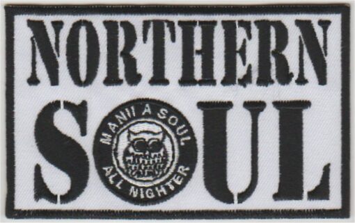 Northern Soul Applikation zum Aufbügeln