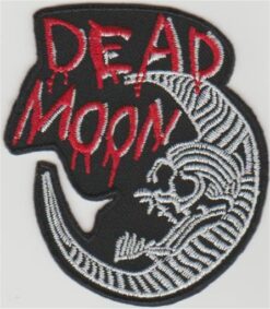 Dead Moon stoffen opstrijk patch