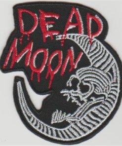 Dead Moon stoffen opstrijk patch