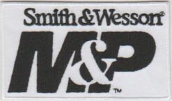Smith Wesson MP stoffen opstrijk patch