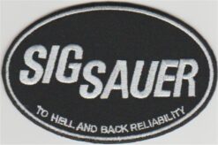 Sig Sauer stoffen Opstrijk patch