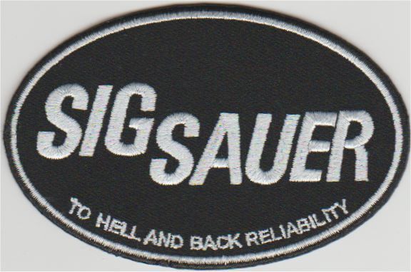 Sig Sauer stoffen Opstrijk patch