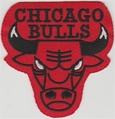 Chicago Bulls Applikation zum Aufbügeln