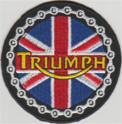 Triumph Motorcycles Stoffaufnäher zum Aufbügeln