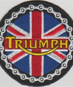 Triumph Motorcycles Stoffaufnäher zum Aufbügeln