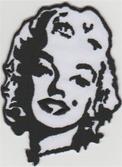 Marilyn Monroe stoffen opstrijk patch