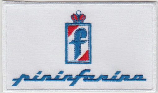 Pininfarina stoffen opstrijk patch