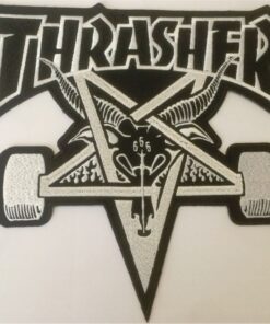 Thrasher Applikation zum Aufbügeln