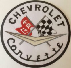 Chevrolet Corvette Applikation zum Aufbügeln