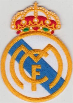 Aufnäher aus Stoff von Real Madrid CF zum Aufbügeln
