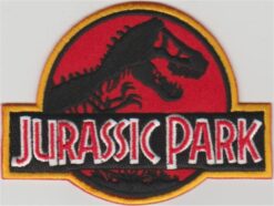 Jurassic Park Applikation zum Aufbügeln