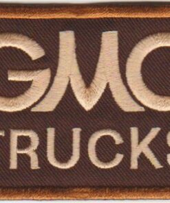 GMC Trucks stoffen opstrijk patch