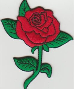 Rose Applique Fer Sur Patch