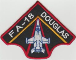FA-18 Douglas Applikation zum Aufbügeln