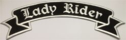 Lady Rider stoffen opstrijk patch
