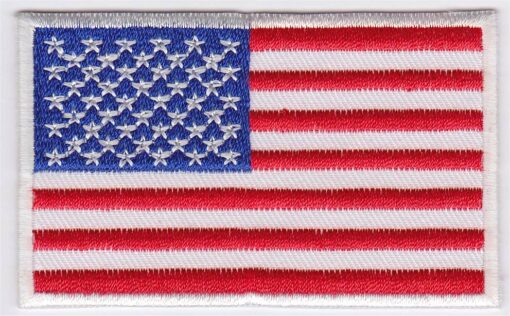 Aufnäher mit USA-Flagge zum Aufbügeln