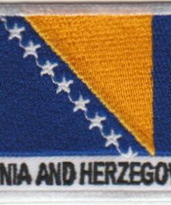 BosniÃ« en Herzegovina vlag stoffen opstrijk patch